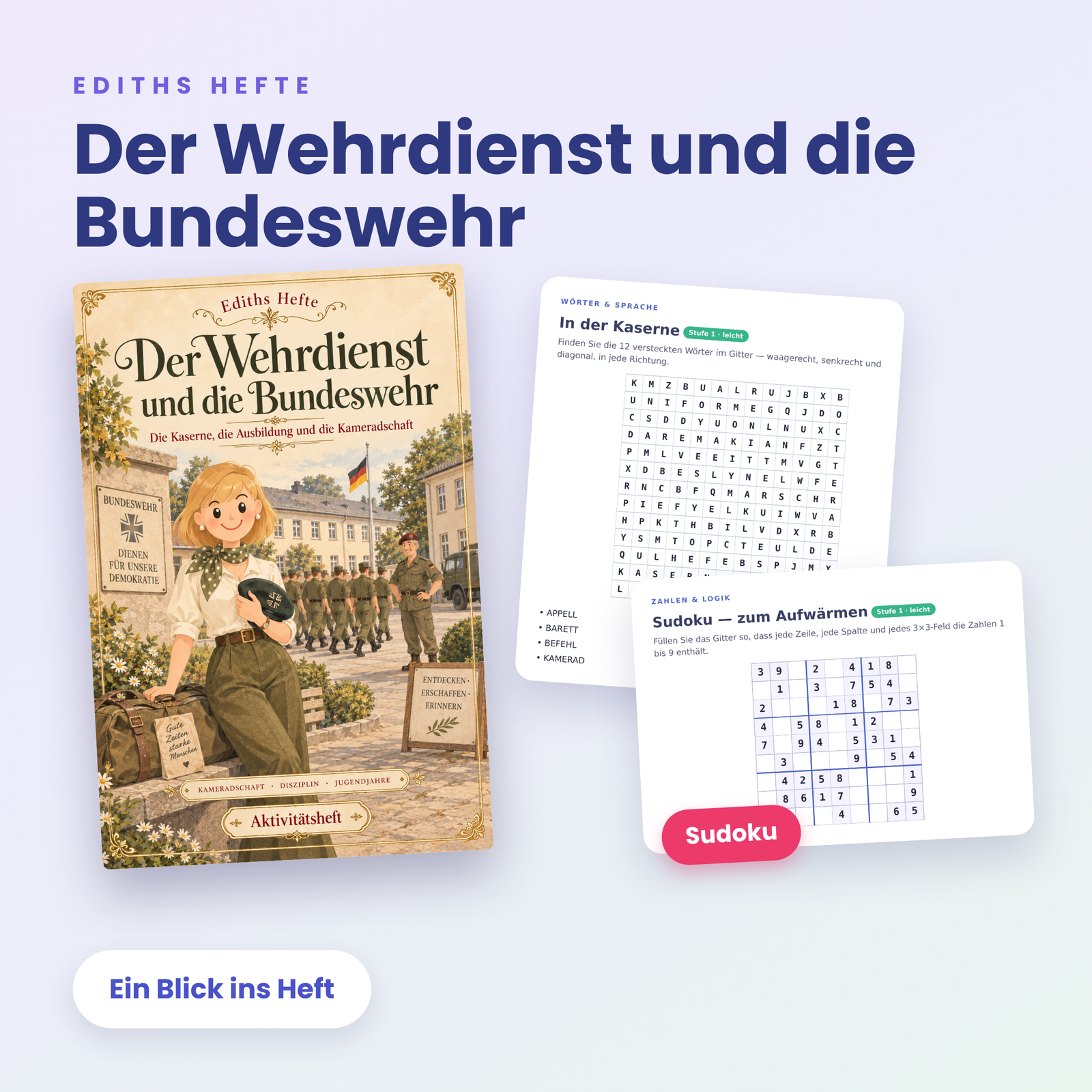 EDITH DE 31 Der Wehrdienst und die Bundeswehr promo2