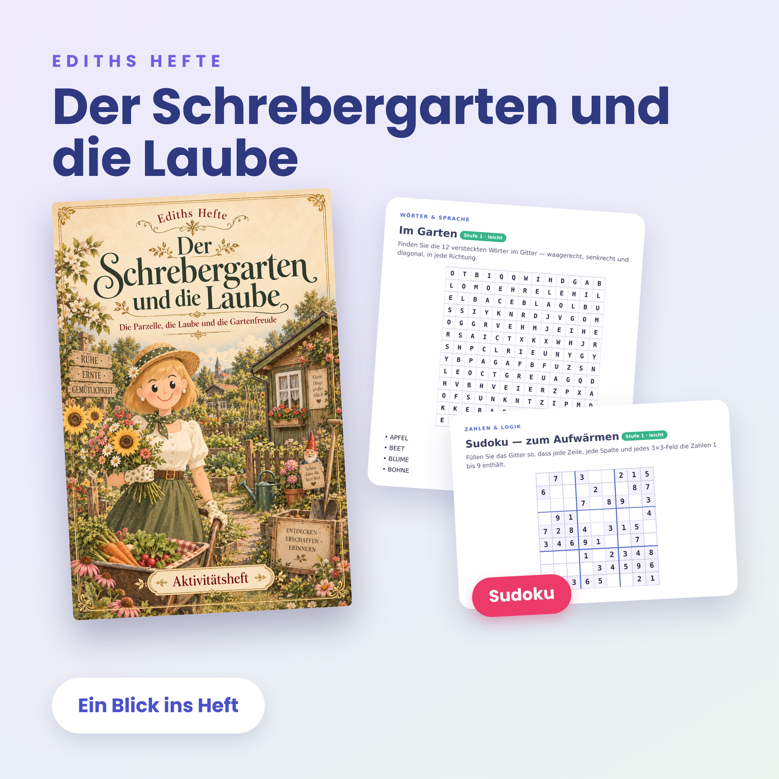 EDITH DE 32 Der Schrebergarten und die Laube promo2