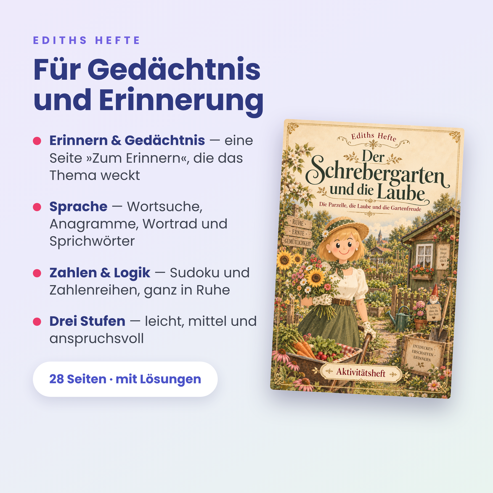 EDITH DE 32 Der Schrebergarten und die Laube promo4