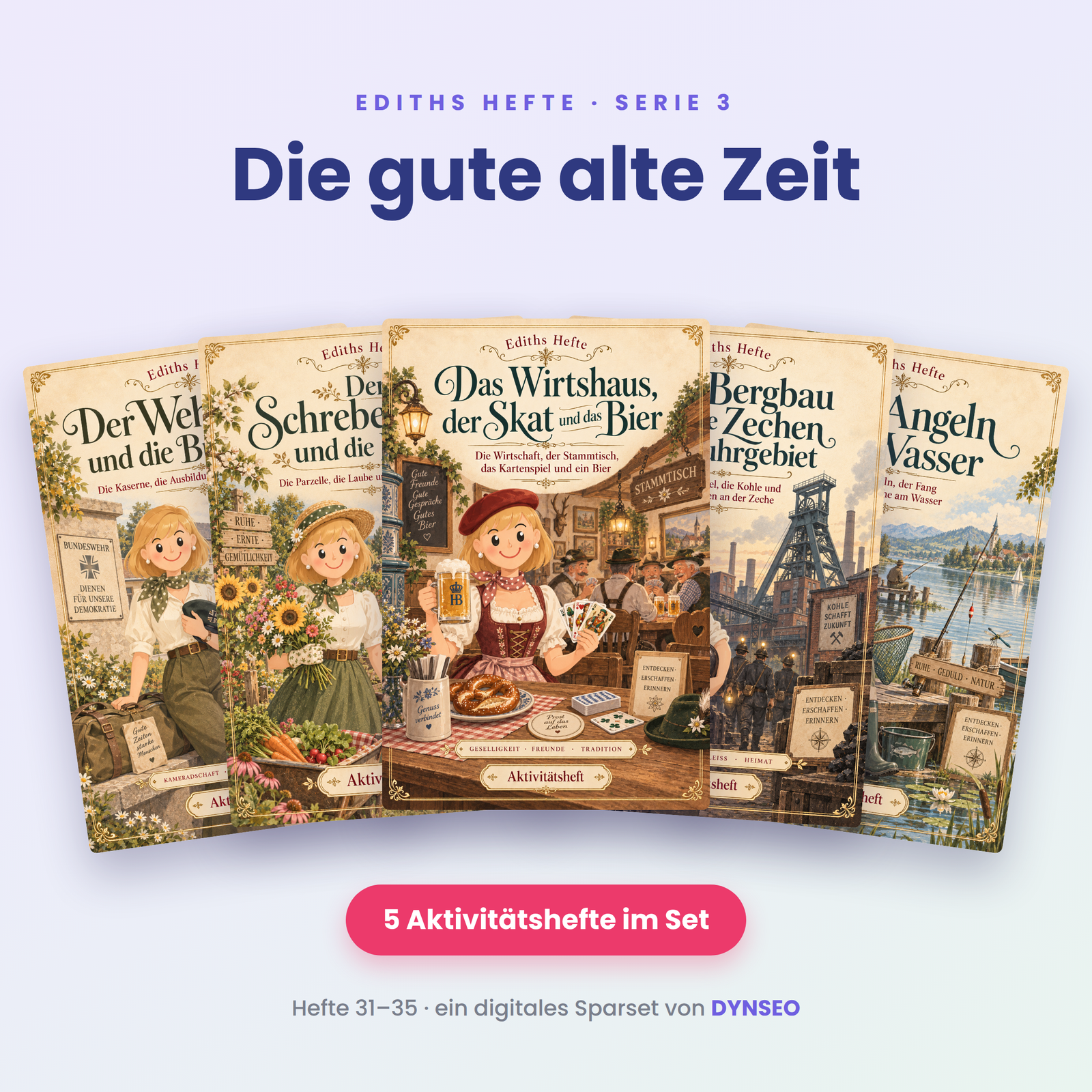 EDITH DE serie03 die gute alte zeit hefte 31 32 33 34 35