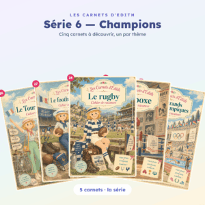 EDITH serie06 champions carnets 26 27 28 29 30