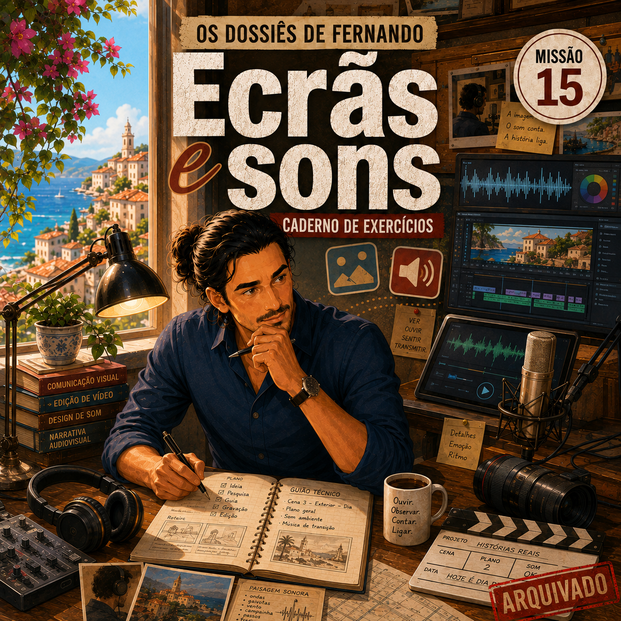 Dossiê FERNANDO — Ecrãs e sons