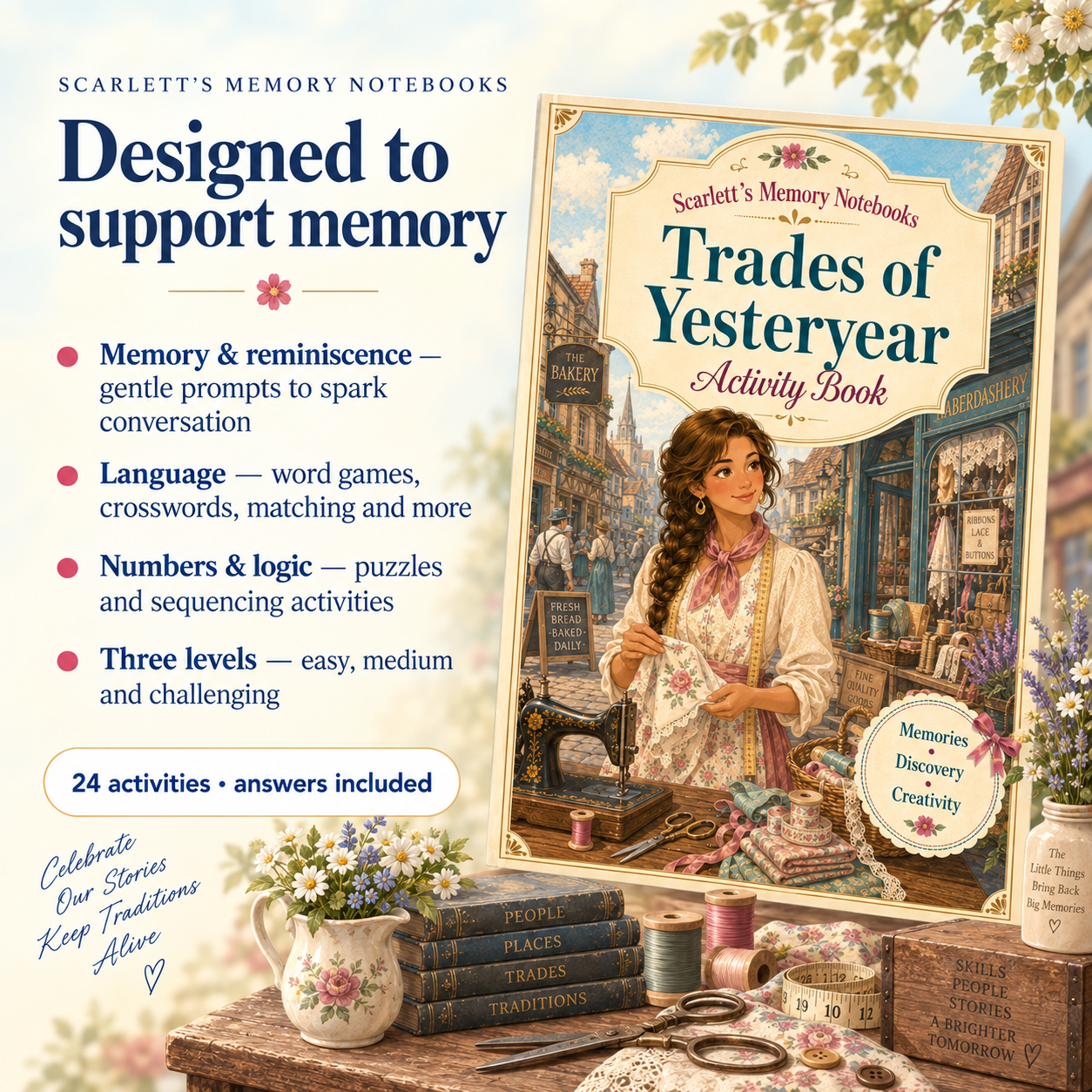 SCARLETT 09 TRADES OF YESTERYEAR 01 OVERVIEW