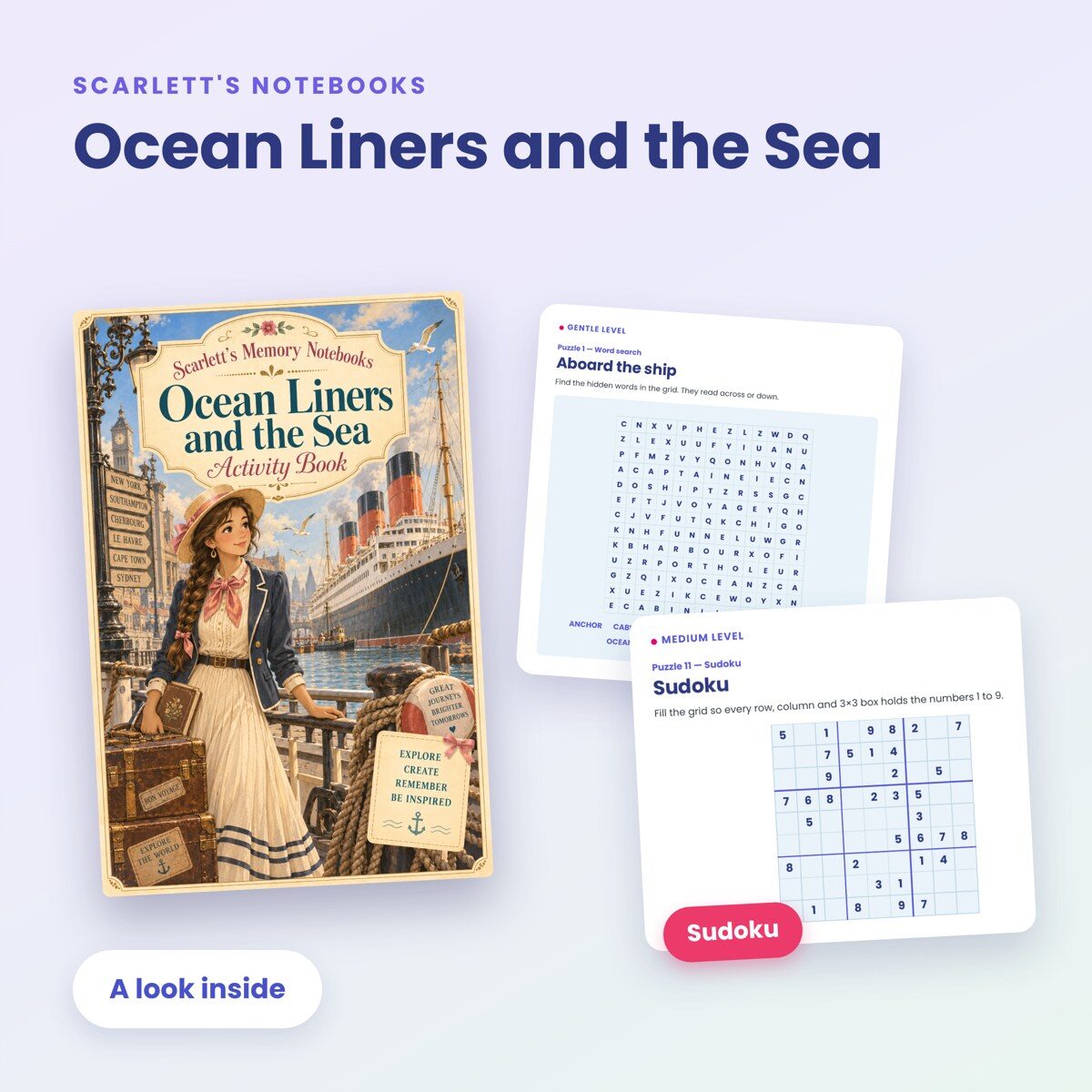 SCARLETT 40 Ocean Liners and the Sea promo2