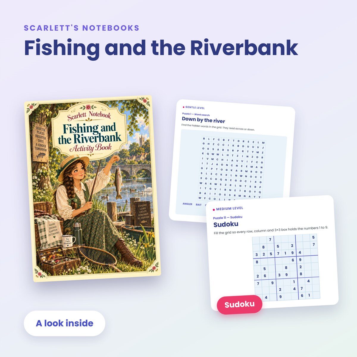 SCARLETT 52 Fishing and the Riverbank promo2