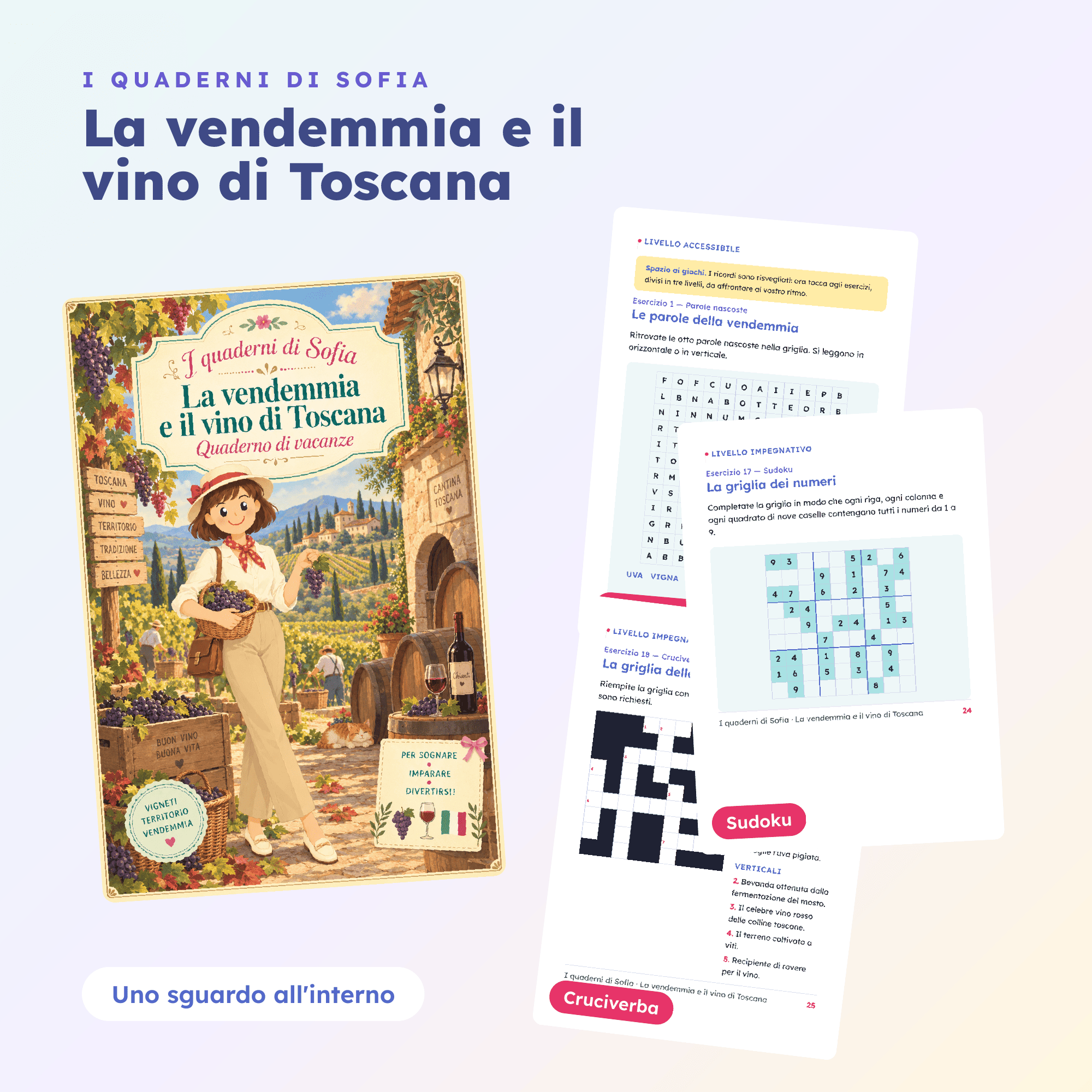 SOFIA 10 la vendemmia e il vino di toscana promo2