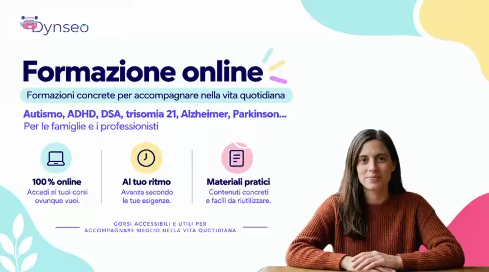 Guarda il video di presentazione dei corsi DYNSEO