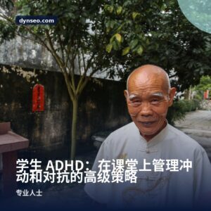 学生 ADHD：在课堂上管理冲动和对抗的高级策略