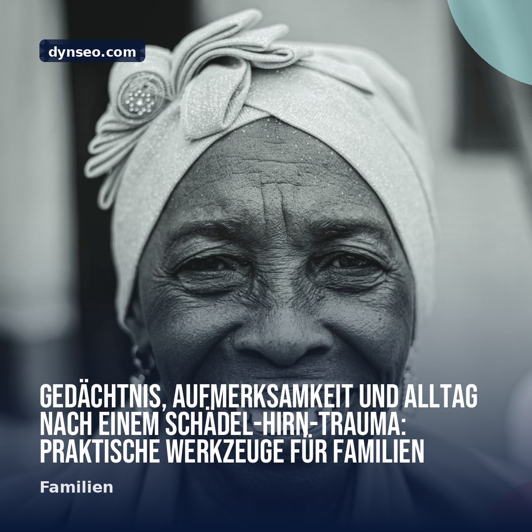 Gedachtnis Aufmerksamkeit und Alltag nach einem Schadel Hirn Trauma praktische Werkzeuge fur Familien
