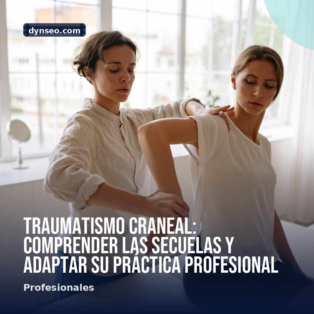Traumatismo craneal comprender las secuelas y adaptar su practica profesional