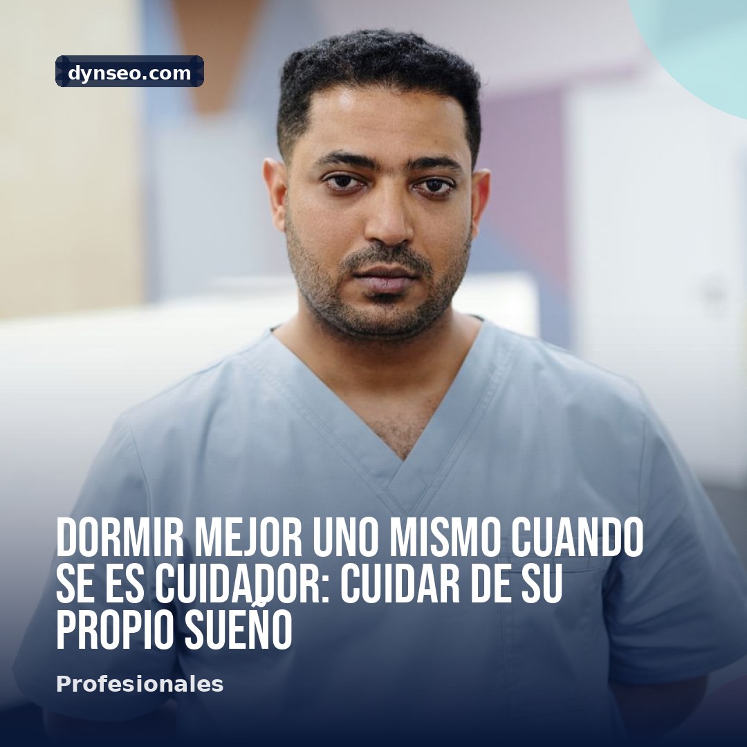 Dormir mejor uno mismo cuando se es cuidador cuidar de su propio sueno
