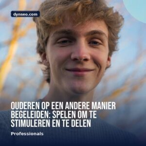 Ouderen op een andere manier begeleiden spelen om te stimuleren en te delen