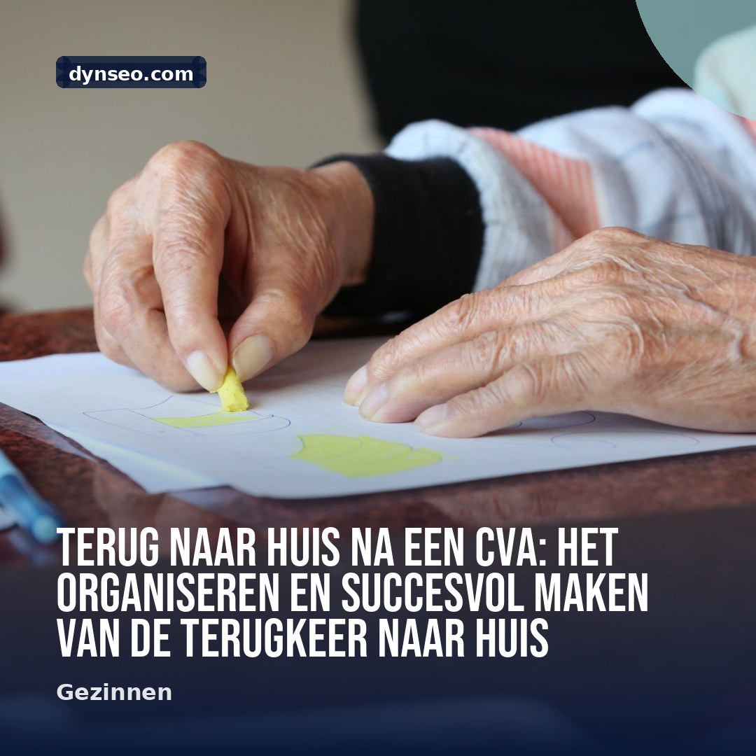 Terug naar huis na een CVA het organiseren en succesvol maken van de terugkeer naar huis