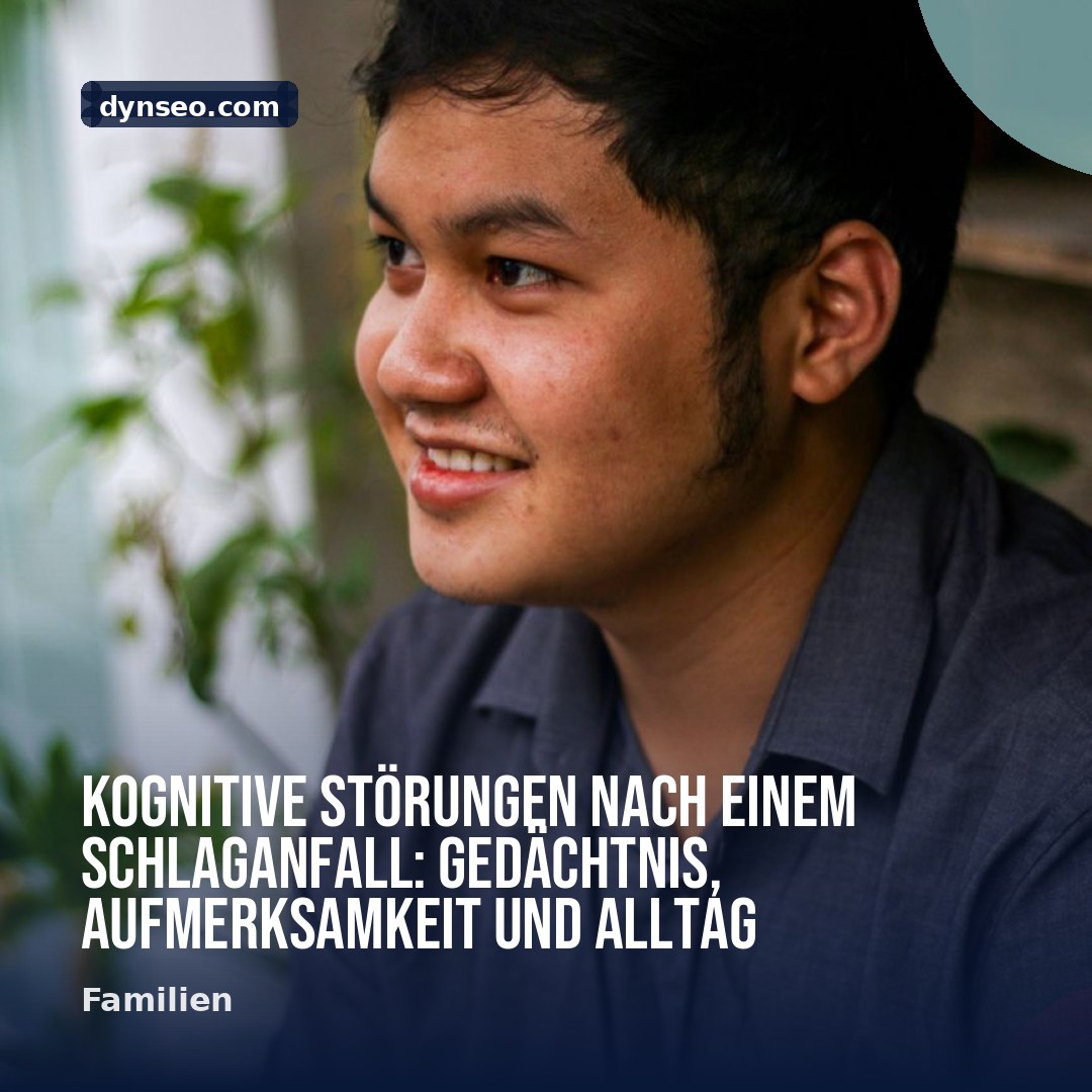 Kognitive Storungen nach einem Schlaganfall Gedachtnis Aufmerksamkeit und Alltag