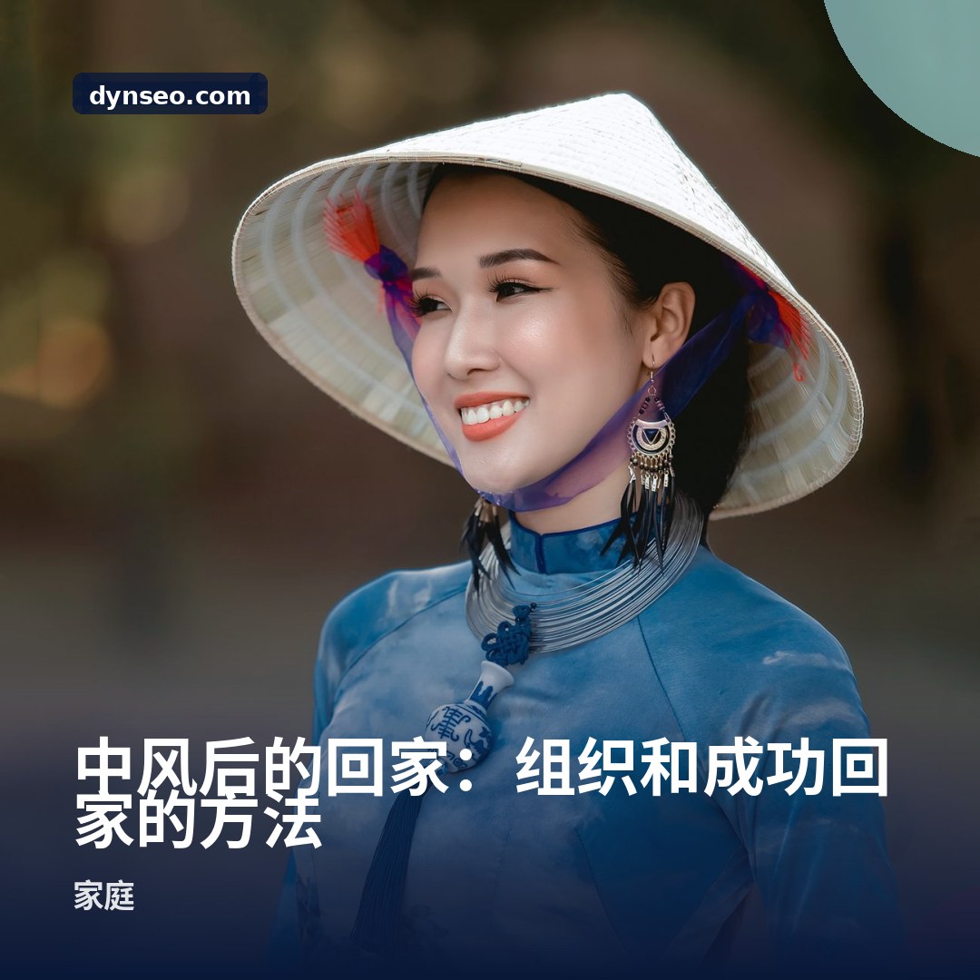 中风后的回家:组织和成功回家的方法